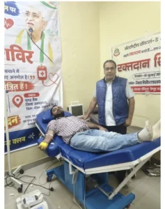 गौरेला- पेंड्रा- मरवाही – टी.एस. सिंहदेव के जन्मदिन पर युवा कांग्रेस का सेवा संकल्प, जिला अस्पताल में लगाया रक्तदान शिविर; युवाओं ने किया 30 यूनिट रक्तदान